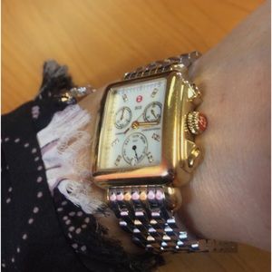 COPY - Michele Deco Chronograph Watch- MW06P00A9046 wrist size 6 inches